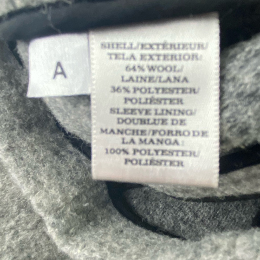 Ann Taylor Wool Blend Zipper Detail and Pockets Moto Jacket Wms sz M - Picture 4 of 15